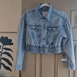 Hollister Light Wash Denim Jacket
